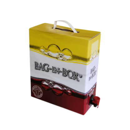 Vino da tavola rosso in baginbox